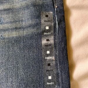 Lucky Brand Baggy Straight Blue Jeans